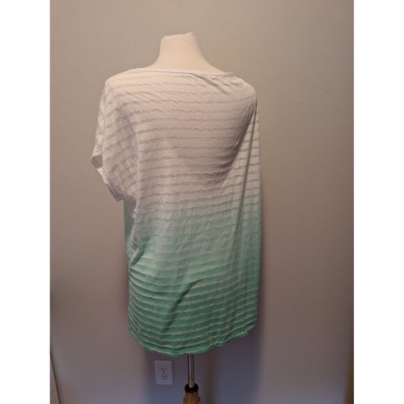 Calvin Klein Performance Womens Ombre Striped burnout Tunic Top - XL - Picture 2 of 4